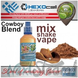 mix shake vape - natura 30/60 ml cowboy blend